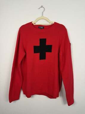 M. Miller Suisse / Swiss Cashmere Ski Sweater Women's Large Quiet Luxury